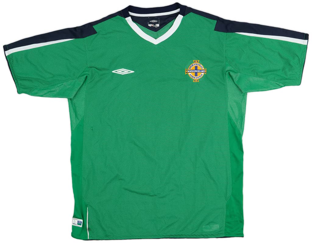 2004-05 Northern Ireland Home Shirt - 8/10 - (L)