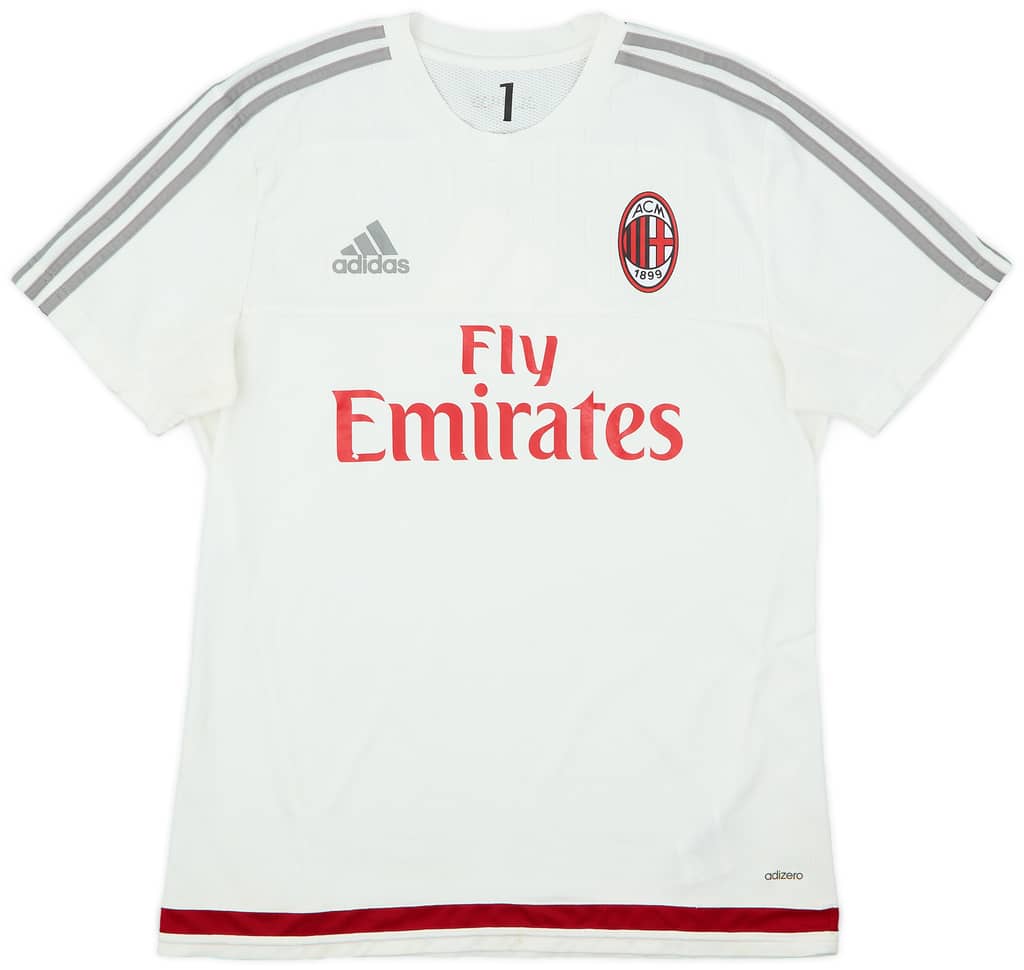 2015-16 AC Milan adizero Training Shirt - 6/10 - (M)