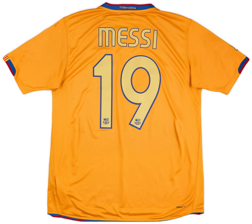 2006-08 Barcelona Away Shirt Messi #19 - 6/10 - (M)
