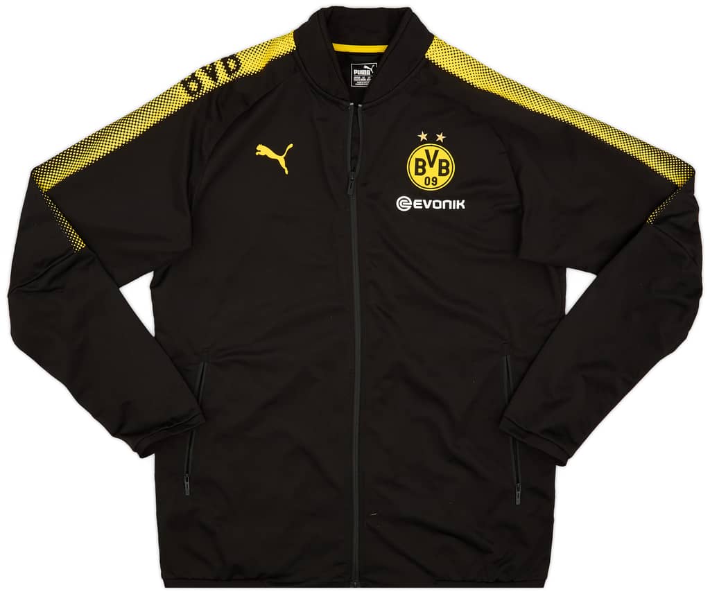 2017-18 Borussia Dortmund Puma Track Jacket - 8/10 - (XXL)