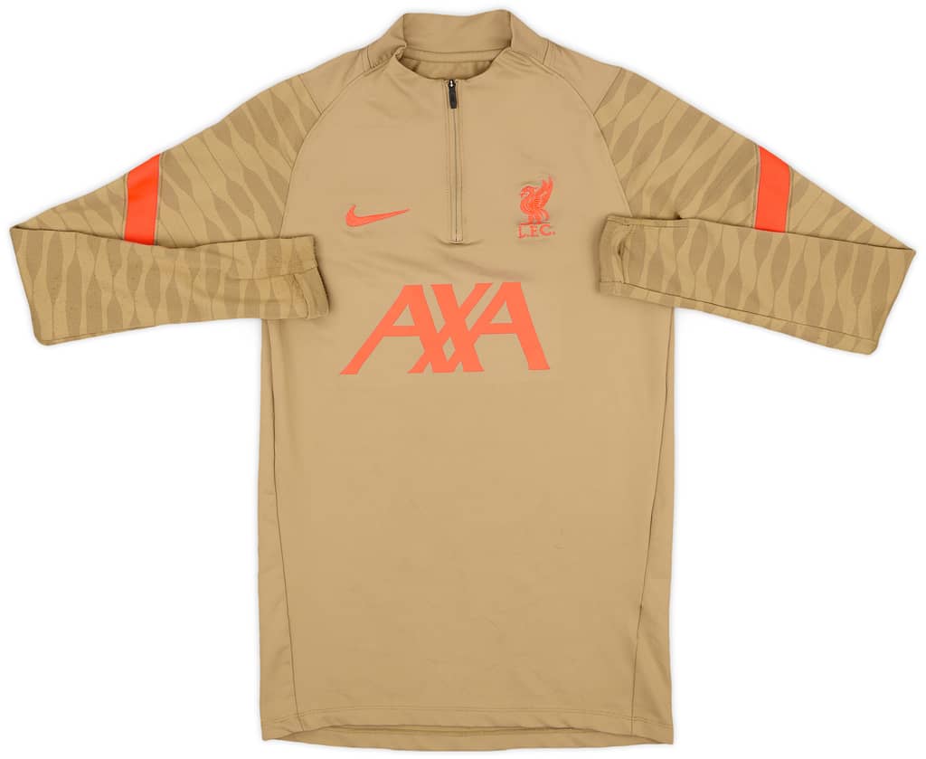 2021-22 Liverpool Nike 1/4 Zip Drill Top - 6/10 - (XS)