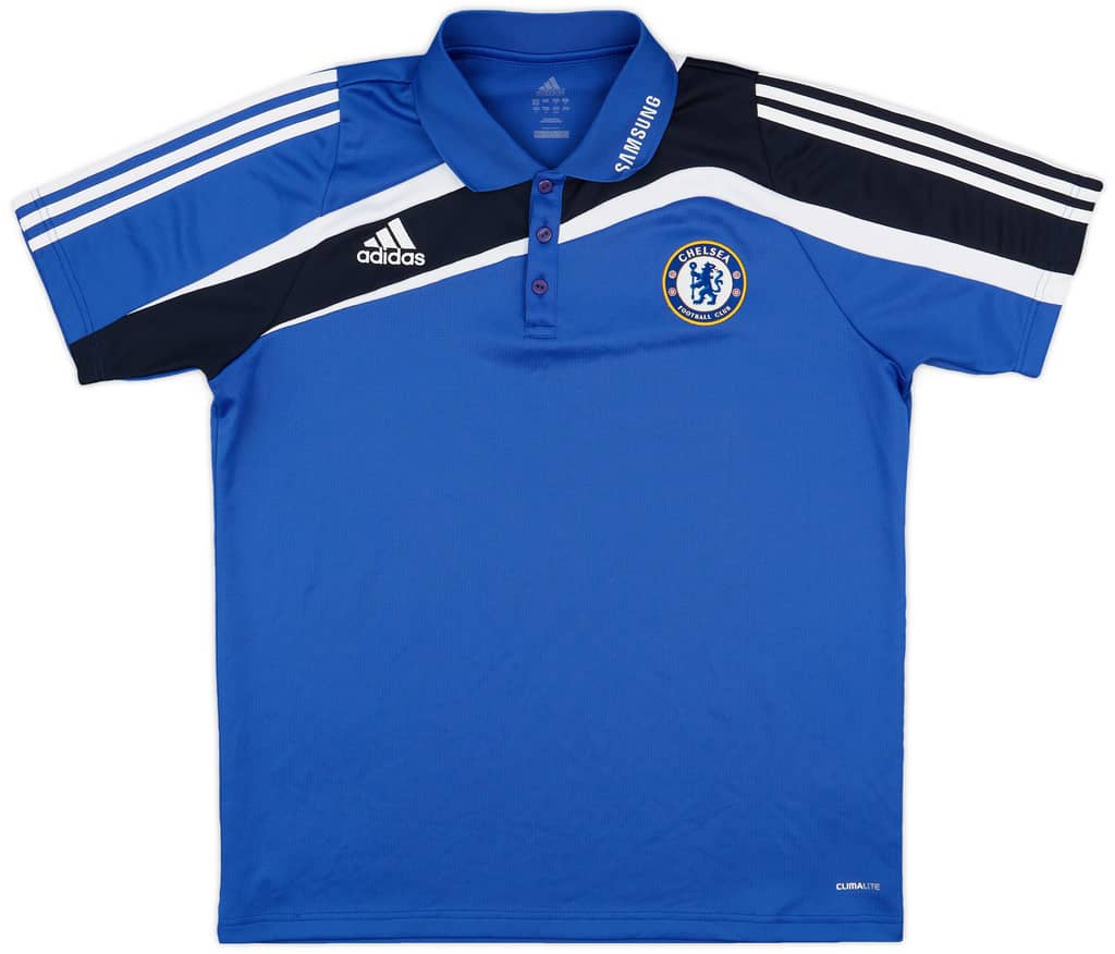 2009-10 Chelsea adidas Polo Shirt - 8/10 - (L/XL)