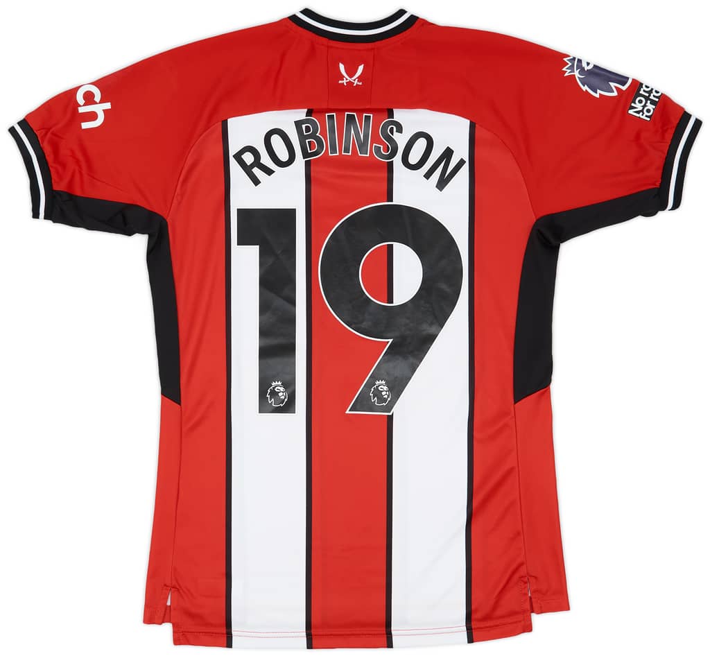 2023-24 Sheffield United Match Issue Home Shirt Robinson #19