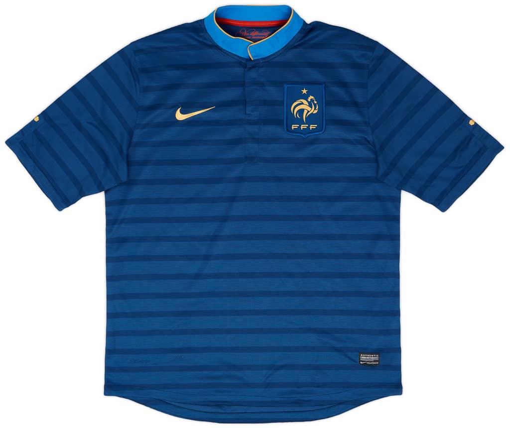 2012-13 France Home Shirt - 9/10 - (L)