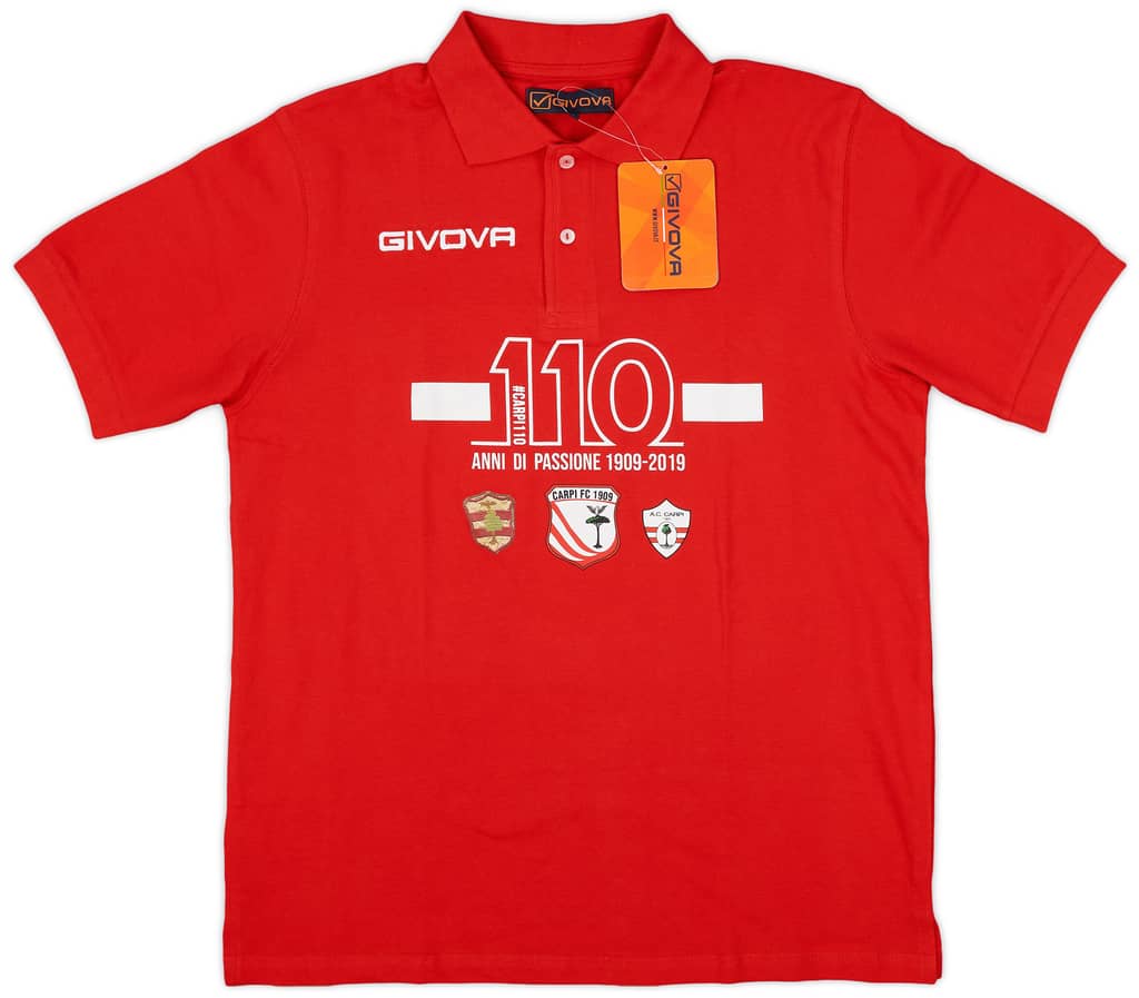 2019-20 Carpi Givova Anniversary Polo Shirt (L)