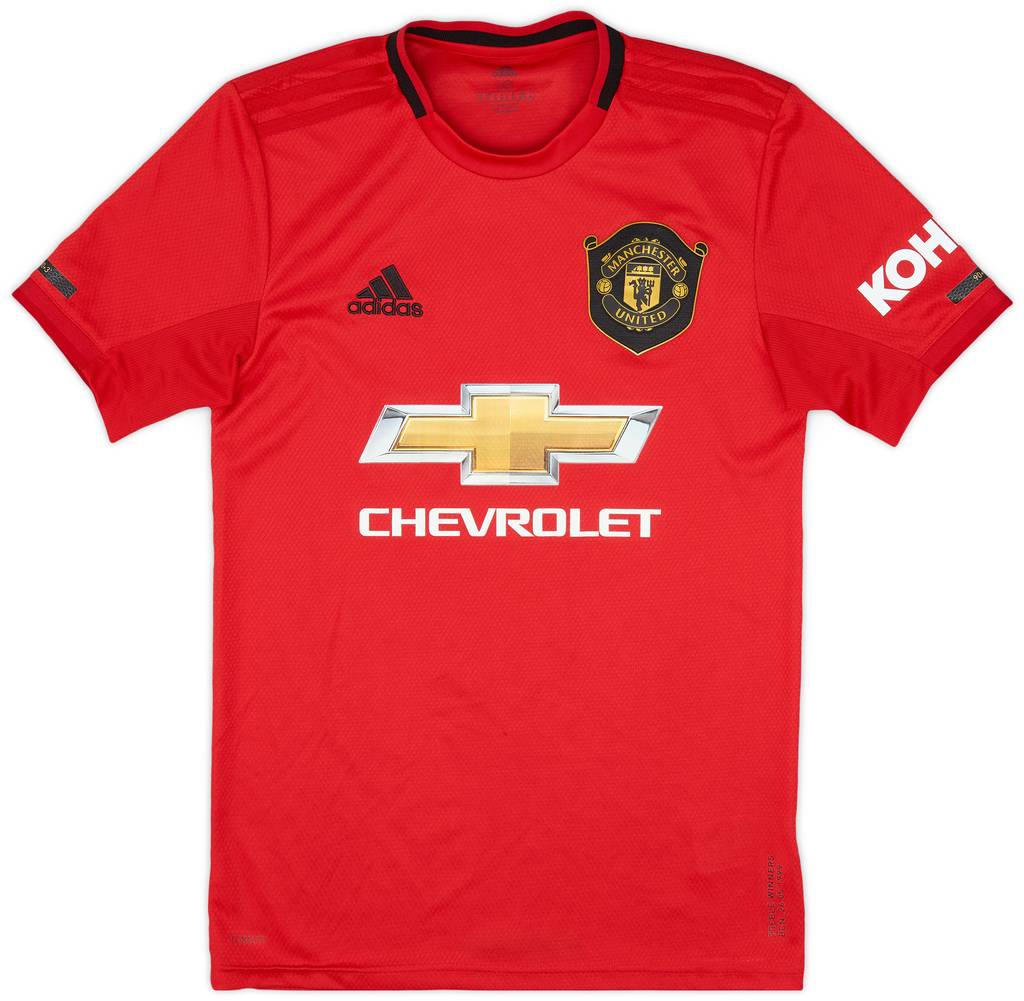2019-20 Manchester United Home Shirt - 7/10 - (XS)
