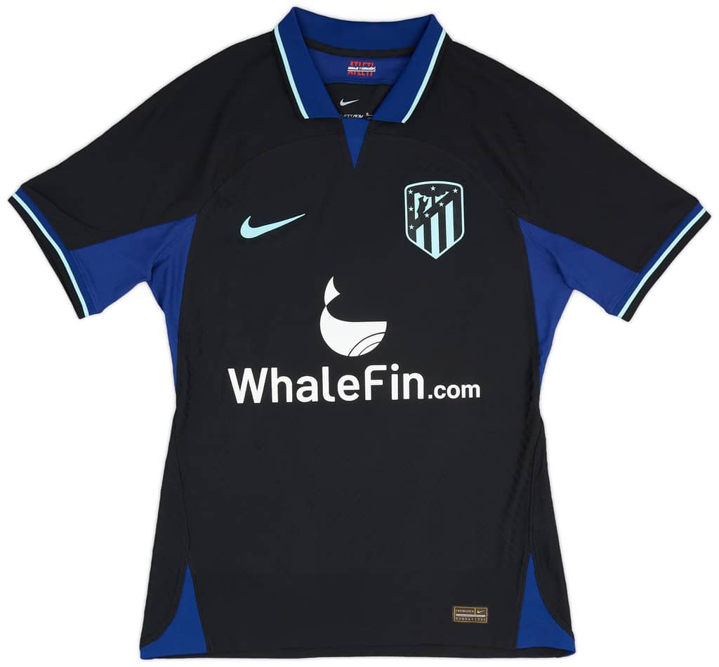2022-23 Atletico Madrid Match Issue Away Shirt Camello #32