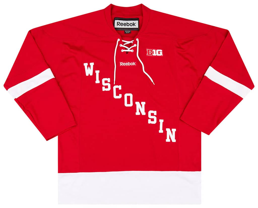 2014-15 Wisconsin Badgers Reebok Jersey (Away) S