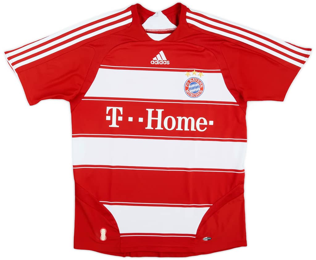 2007-08 Bayern Munich Home Shirt - 7/10 - (XL.Boys)