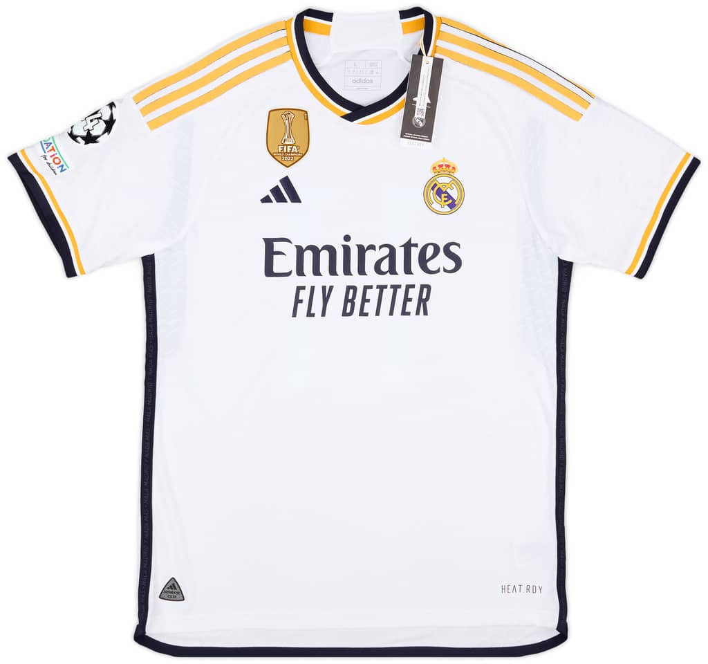 2023-24 Real Madrid Authentic Home CL Shirt Rodrygo #11