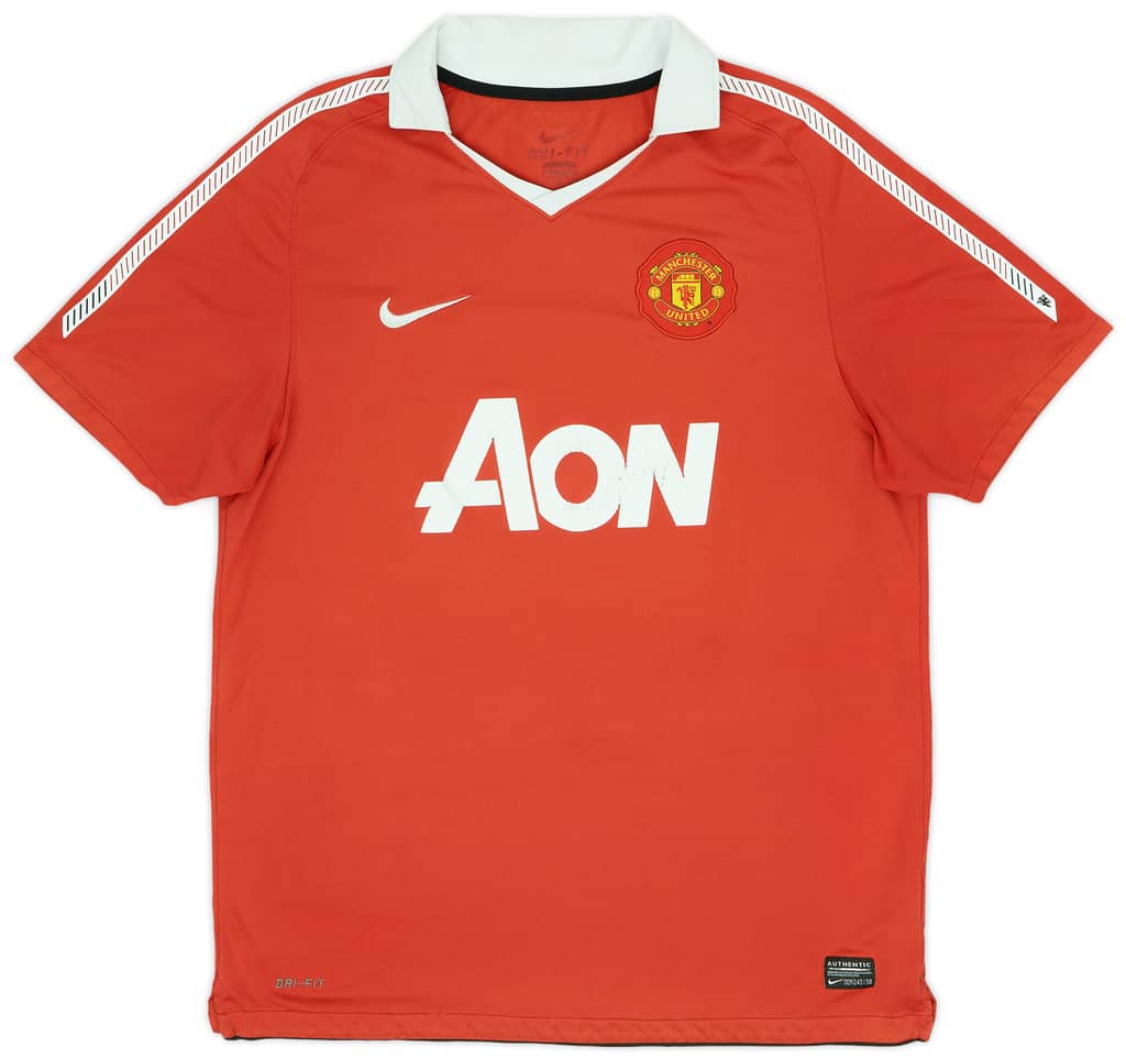2010-11 Manchester United Home Shirt Rooney #10 - 5/10 - (L)