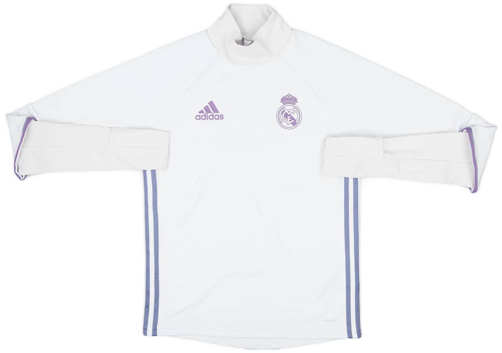 2016-17 Real Madrid adidas Sweat Top - 8/10 - (XS)