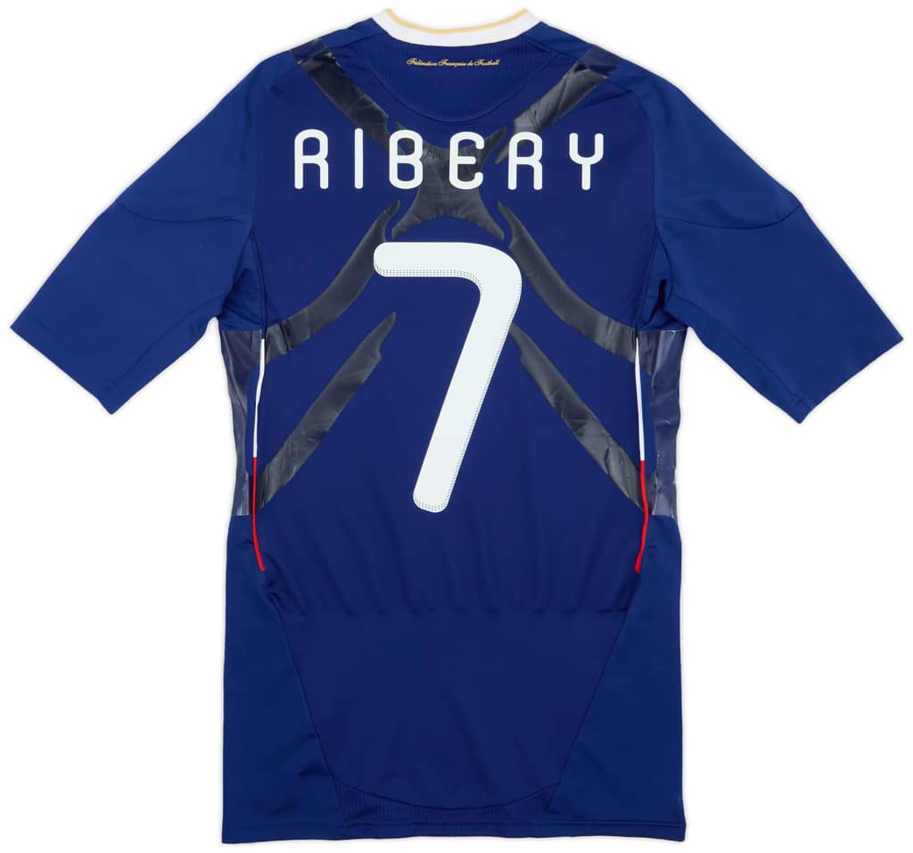 2009-10 France Home Shirt Ribery #7 - 7/10 - (M)
