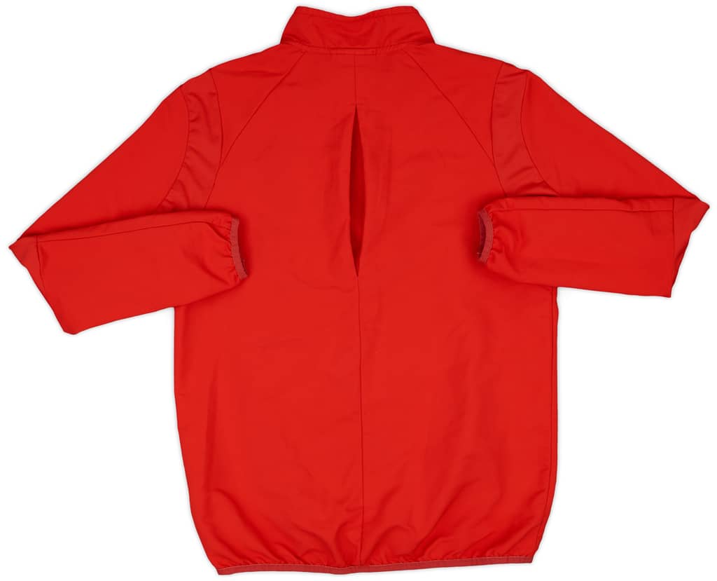 2010-11 England Umbro 1/4 Zip Drill Top - 9/10 - (M)