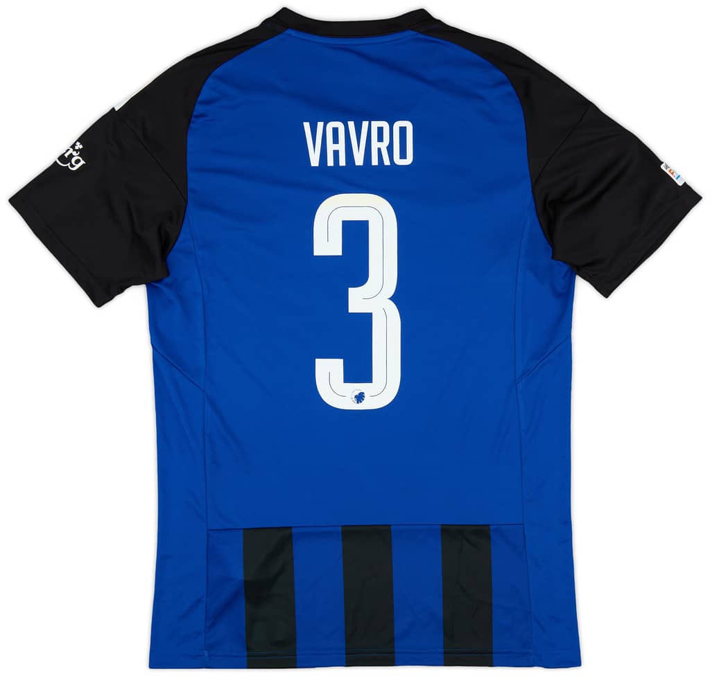 2022-23 FC Copenhagen Match Issue Champions League Away Shirt Vavro #3
