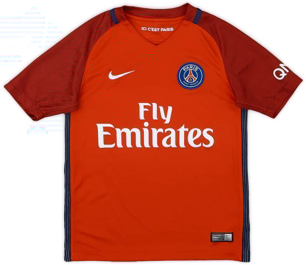 2016-17 Paris Saint-Germain Away Shirt - 9/10 - (S.Boys)