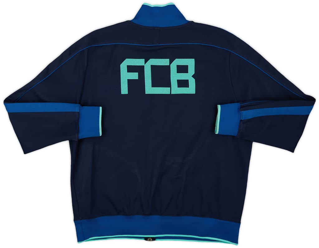 2010-11 Barcelona Nike N98 Track Jacket - 7/10 - (XL)