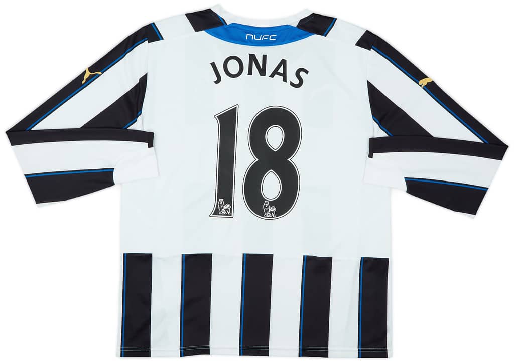 2013-14 Newcastle Home L/S Shirt Jonas #18 - 8/10 - (M)