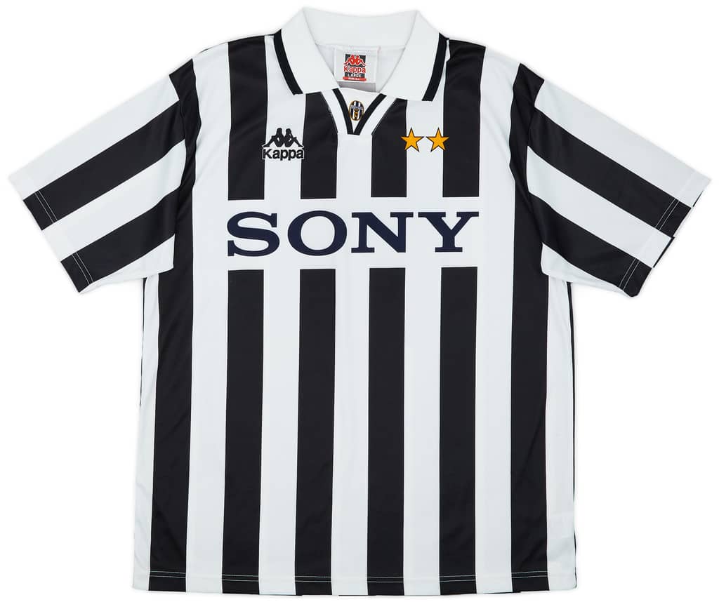 1995-97 Juventus Basic Home Shirt - 9/10 - (L)