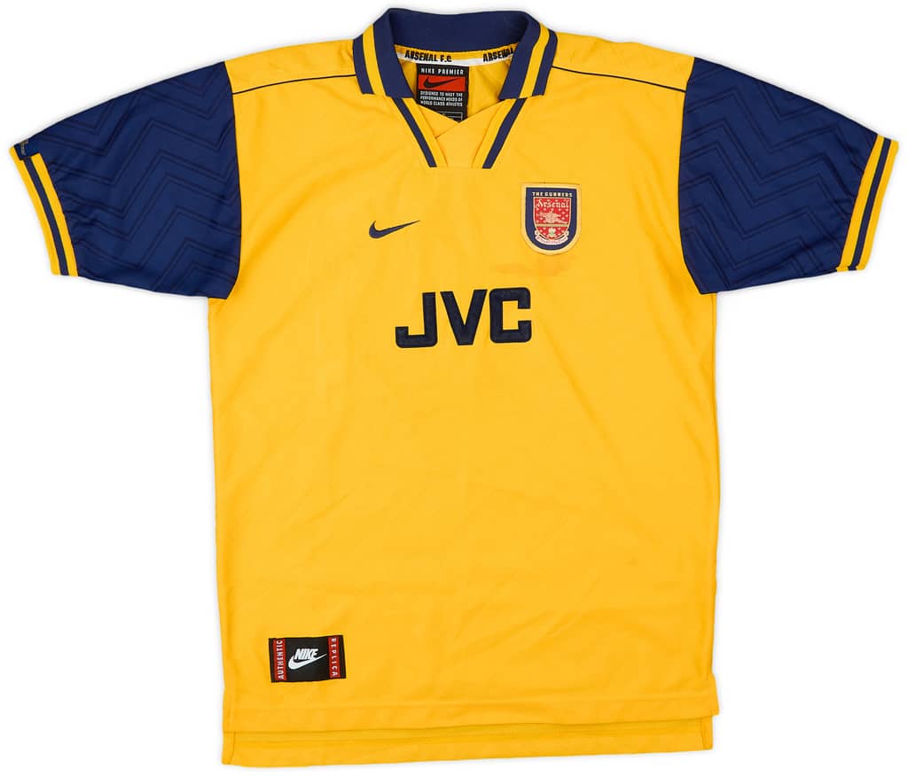 1996-97 Arsenal Away Shirt - 9/10 - (XL.Boys)
