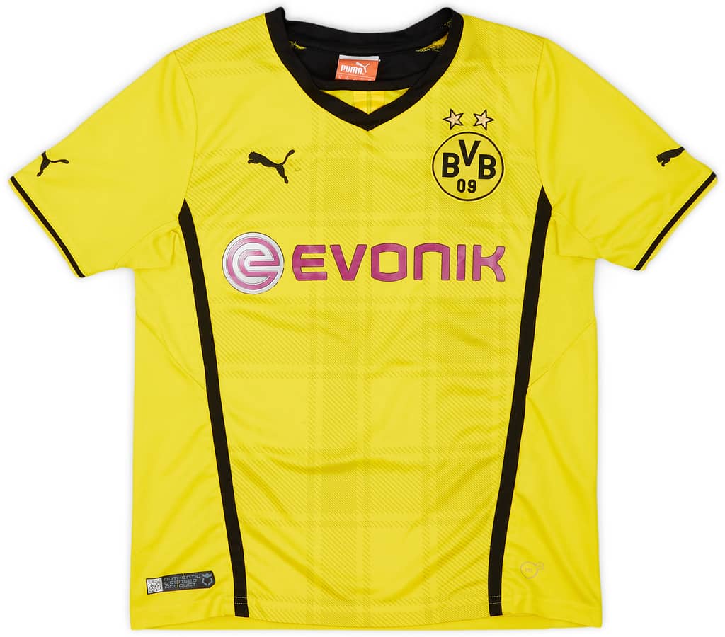 2013-14 Borussia Dortmund Home Shirt - 6/10 - (L.Boys)