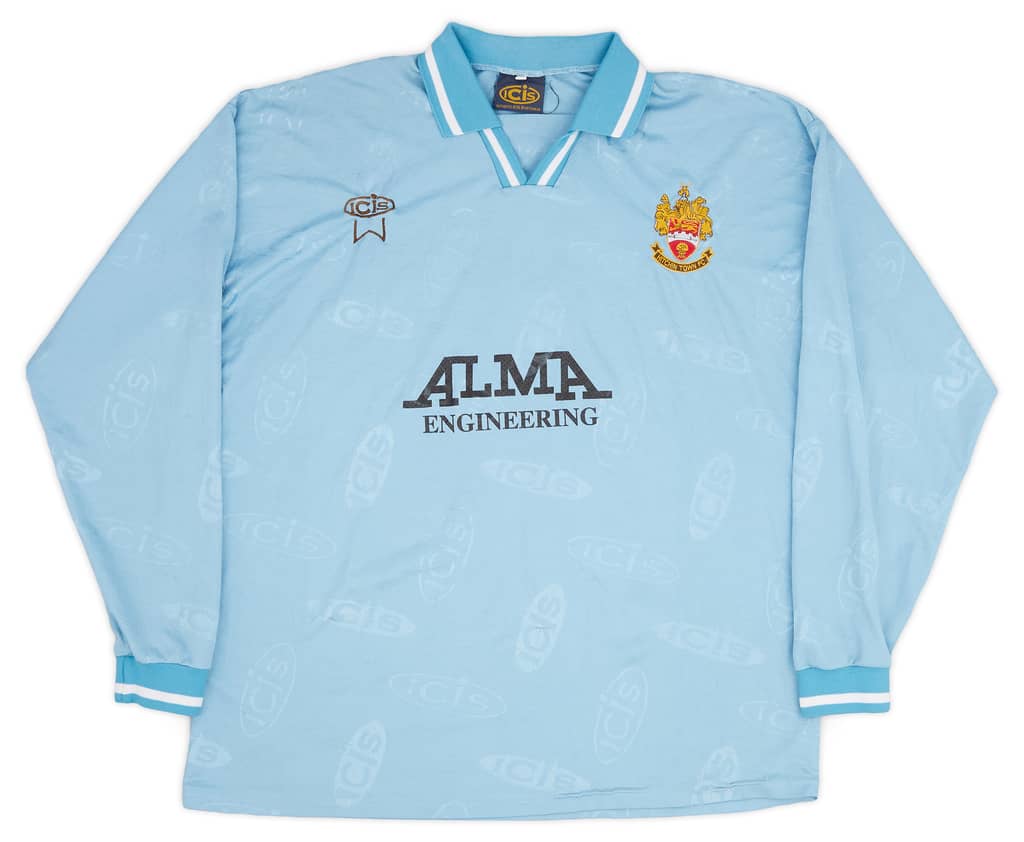 2000-02 Hitchin Town Away L/S Shirt - 6/10 - (XXL)