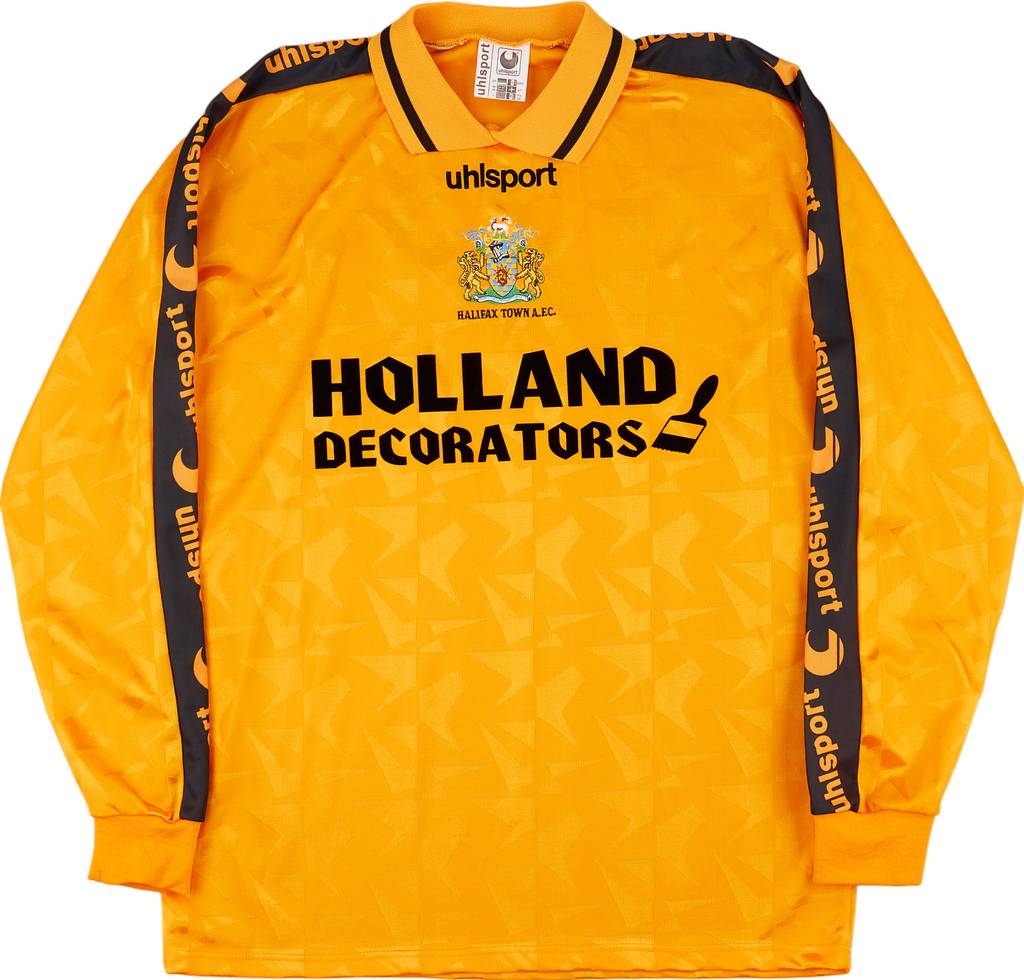 1997-98 Halifax Town Away L/S Shirt - 9/10 - (L)
