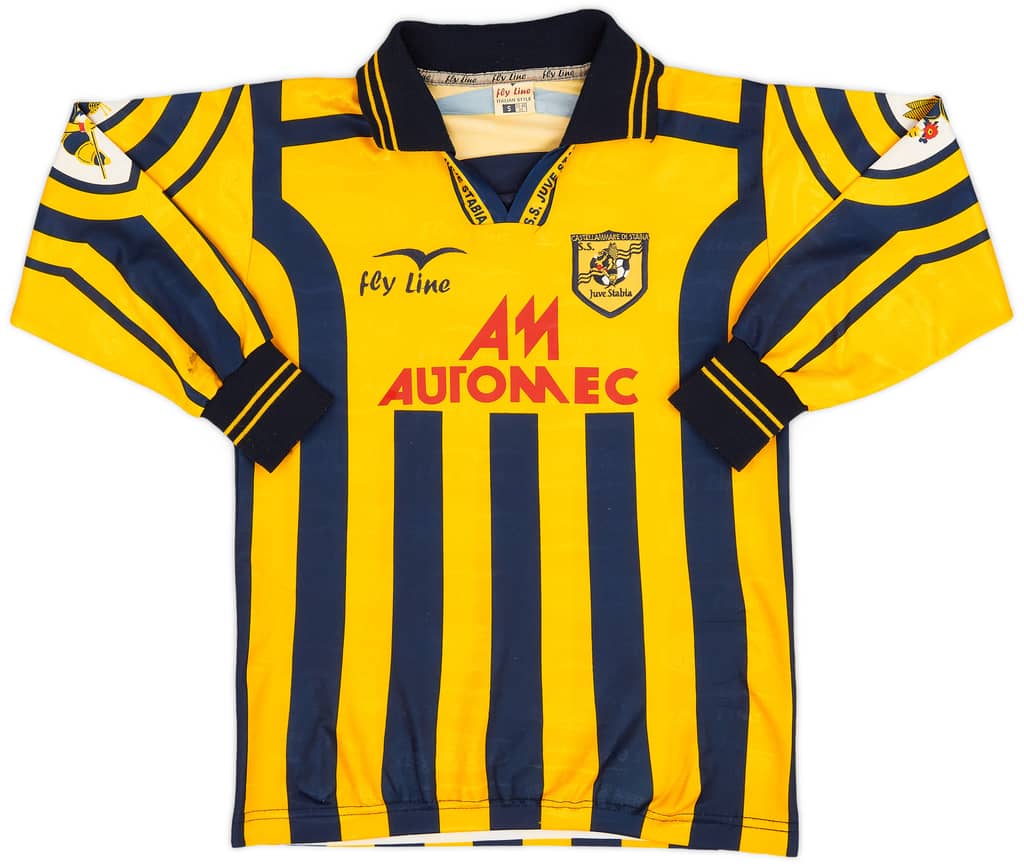 2004-05 Juve Stabia Home L/S Shirt - 8/10 - (S)