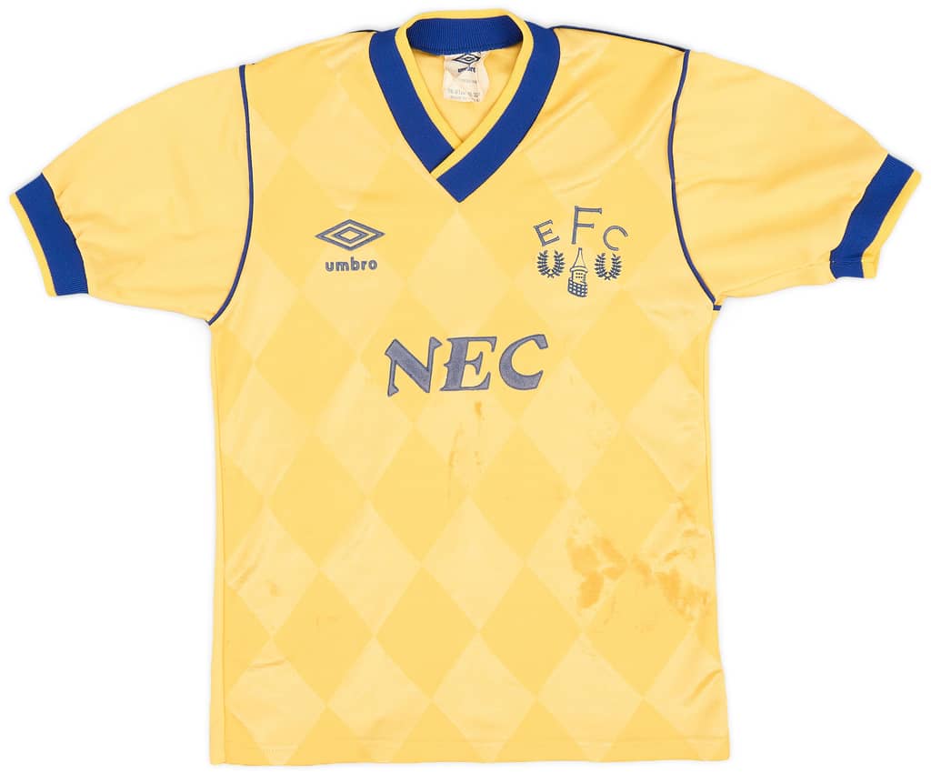 1986-88 Everton Away Shirt - 5/10 - (M.Boys)
