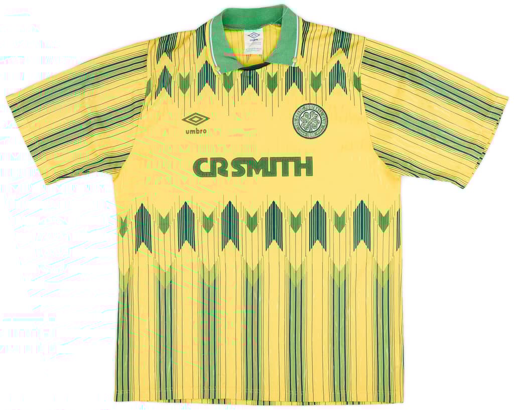 1989-91 Celtic Away Shirt - 6/10 - (M)