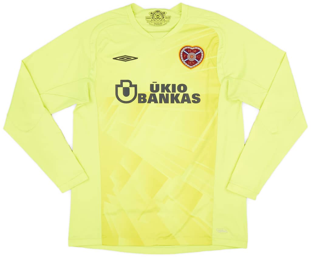 2009-10 Hearts GK Shirt - 7/10 - (L)