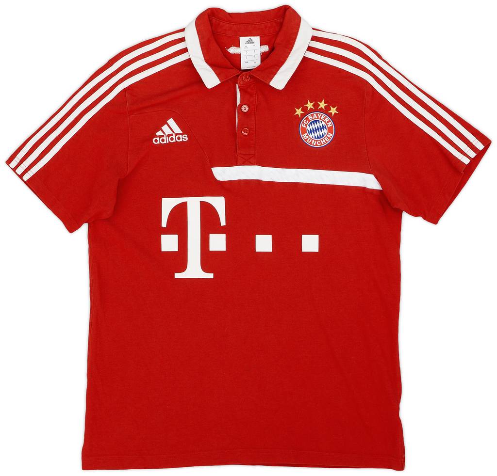 2013-14 Bayern Munich adidas Polo Shirt - 6/10 - (L)