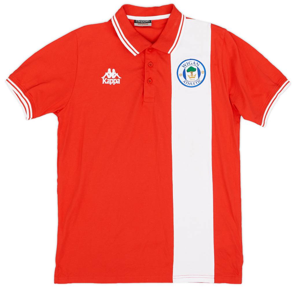 2015-16 Wigan Athletic Kappa Polo Shirt - 9/10 - (M)