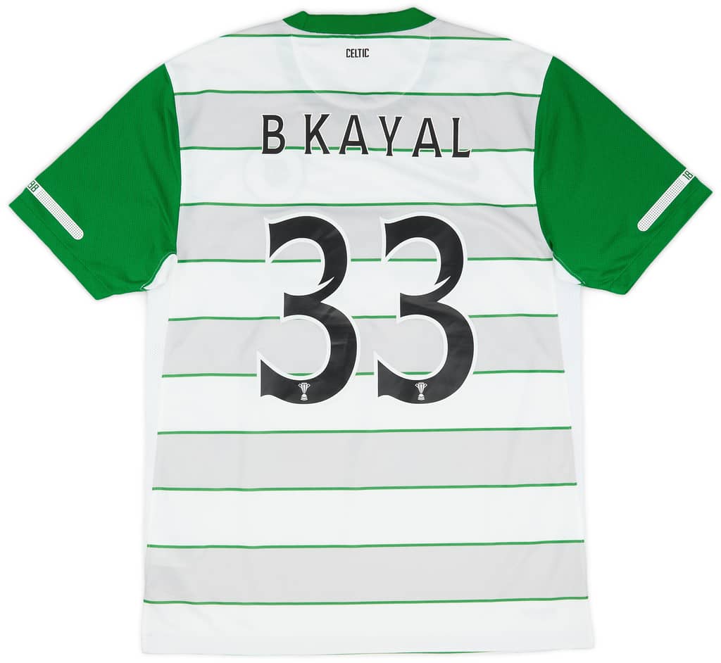 2011-12 Celtic Away Shirt B Kayal #33 - 9/10 - (M)