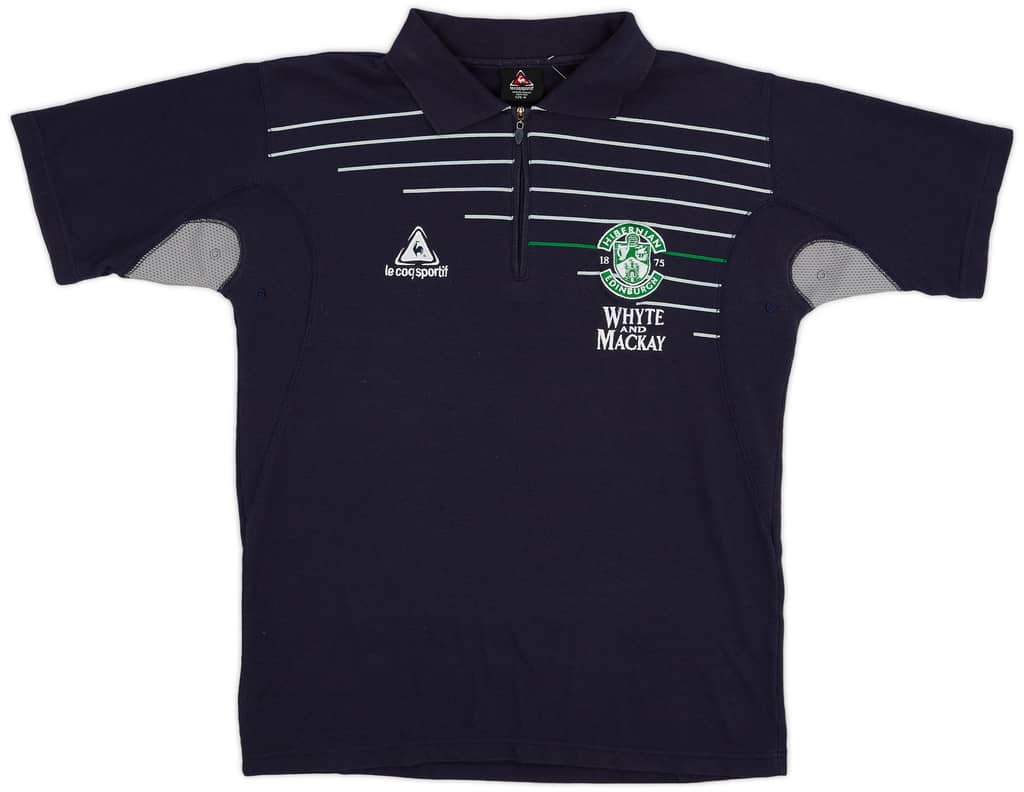 2004-05 Hibernian Le Coq Sportif 1/2 ZIp Polo Shirt - 8/10 - (M)