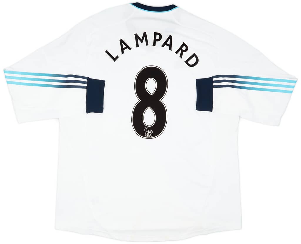 2012-13 Chelsea Away L/S Shirt Lampard #8 (XXL)