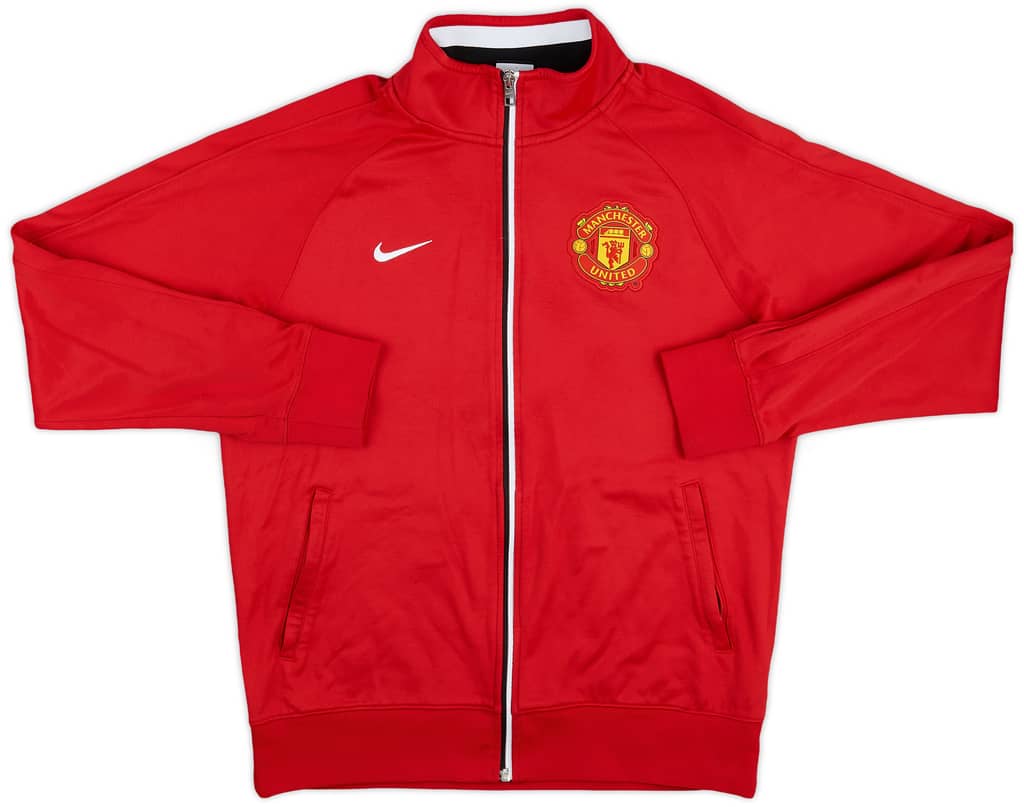 2012-13 Manchester United Nike Track Jacket - 9/10 - (M)