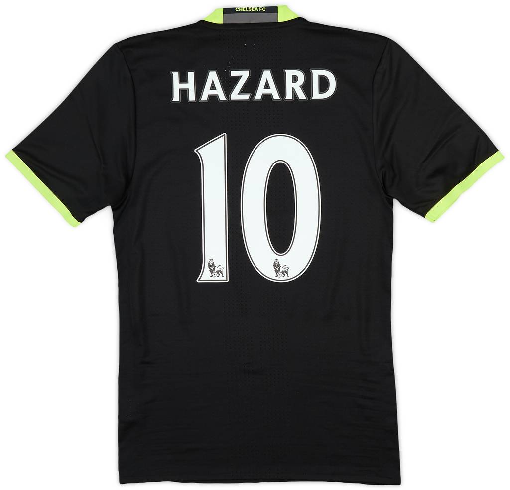 2016-17 Chelsea Player Issue Away Shirt Hazard #10 (S)