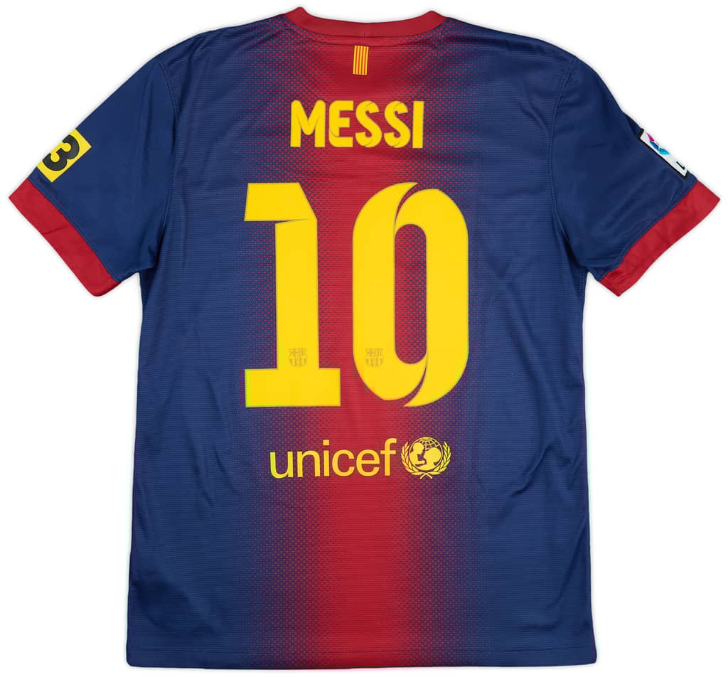 2012-13 Barcelona Home Shirt Messi #10 - 6/10 - (M)