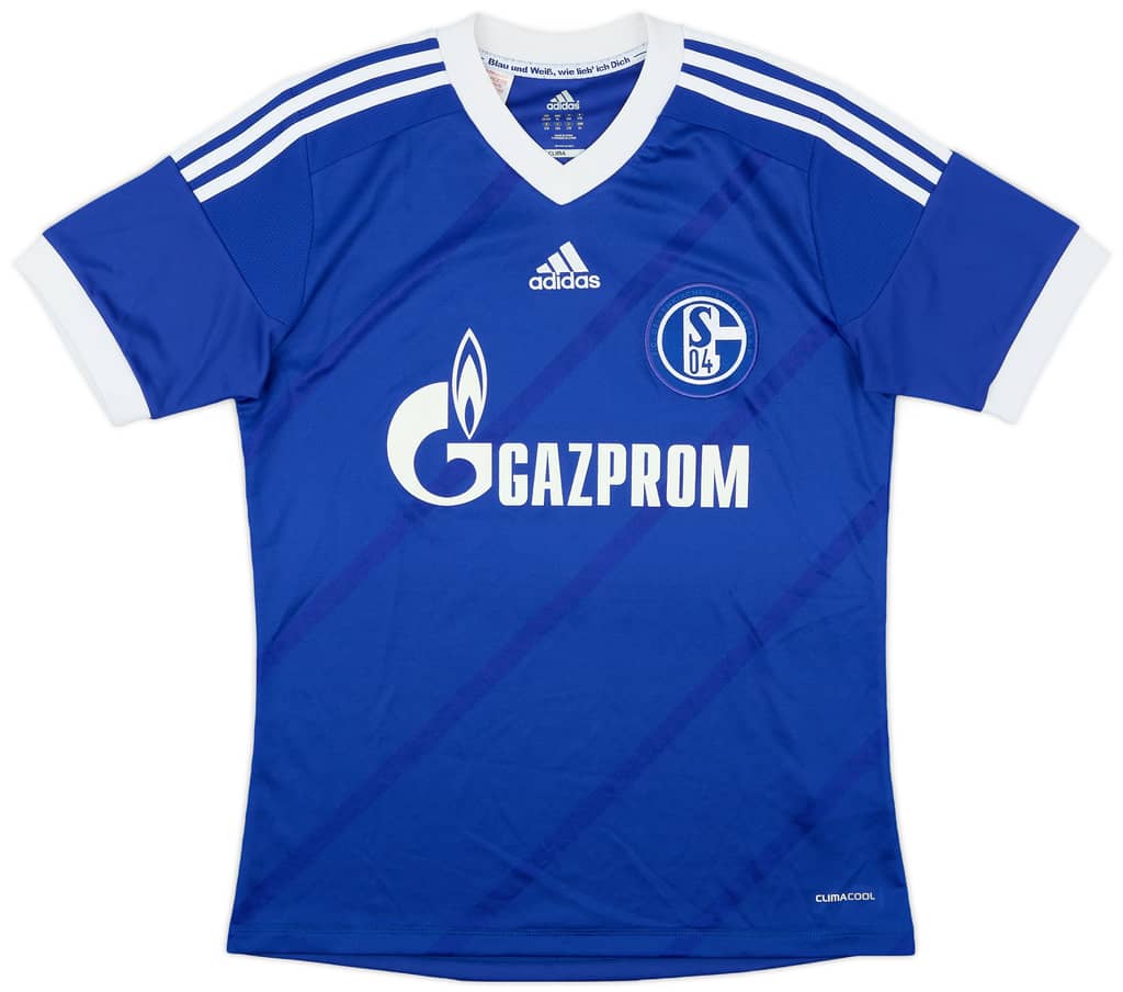 2012-14 Schalke Home Shirt - 9/10 - (XL.Boys)