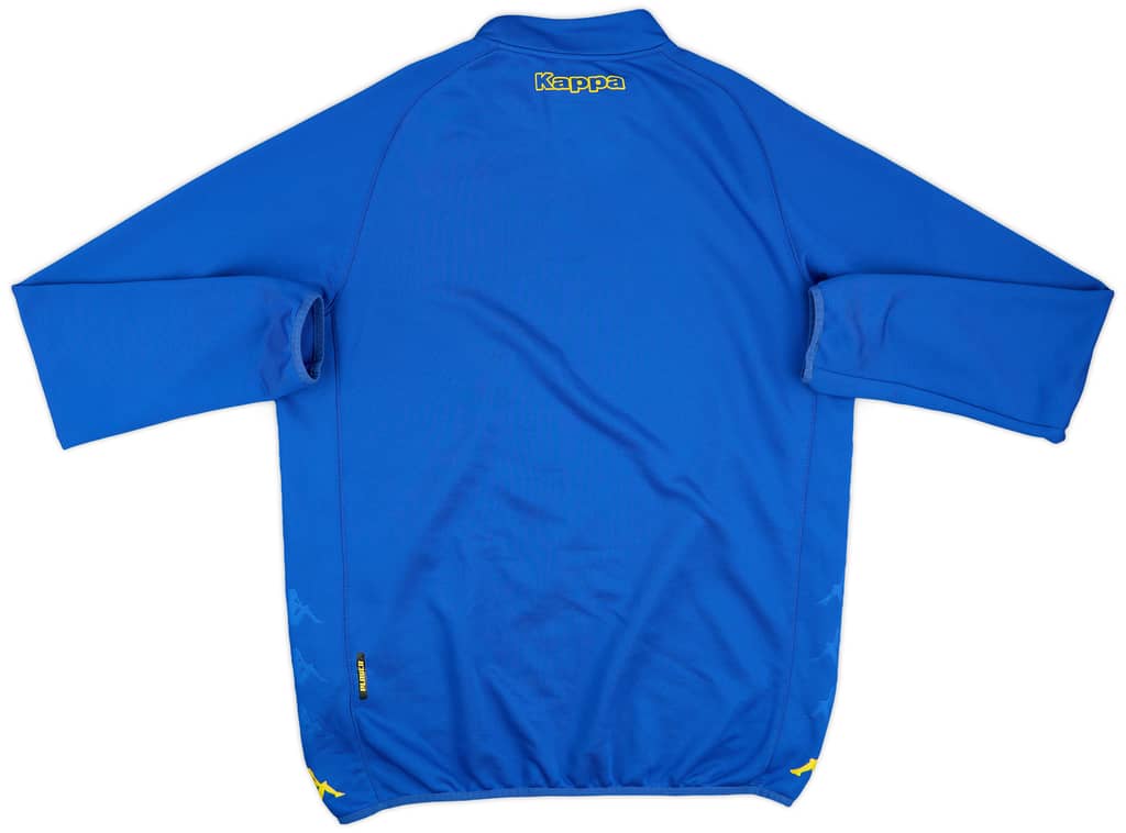 2019-20 Leeds United Kappa 1/4 Training Top - 7/10 - (XL)