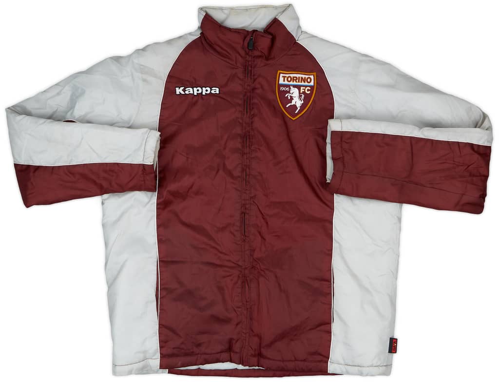 2010-11 Torino Kappa Padded Bench Coat - 6/10 - (M)