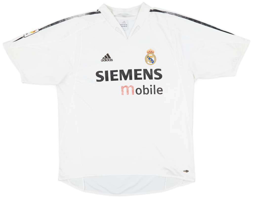 2004-05 Real Madrid Home Shirt - 5/10 - (XL)