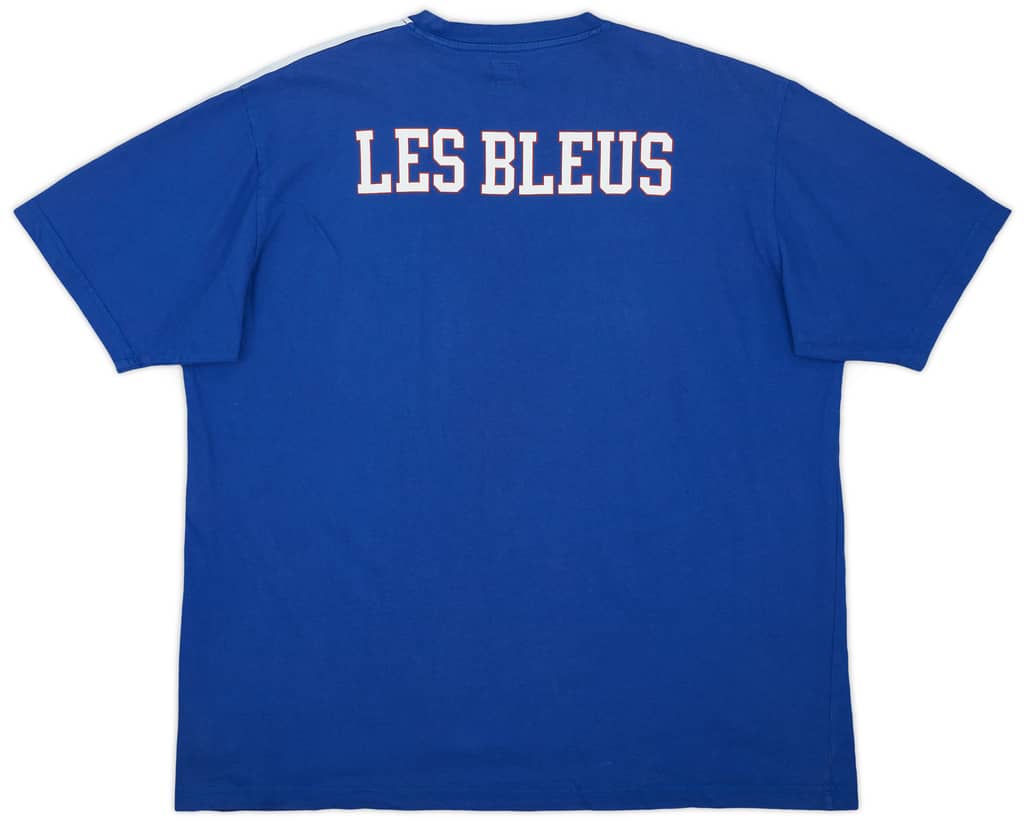 2006-07 France adidas Originals Cotton Tee - 8/10 - (XL)