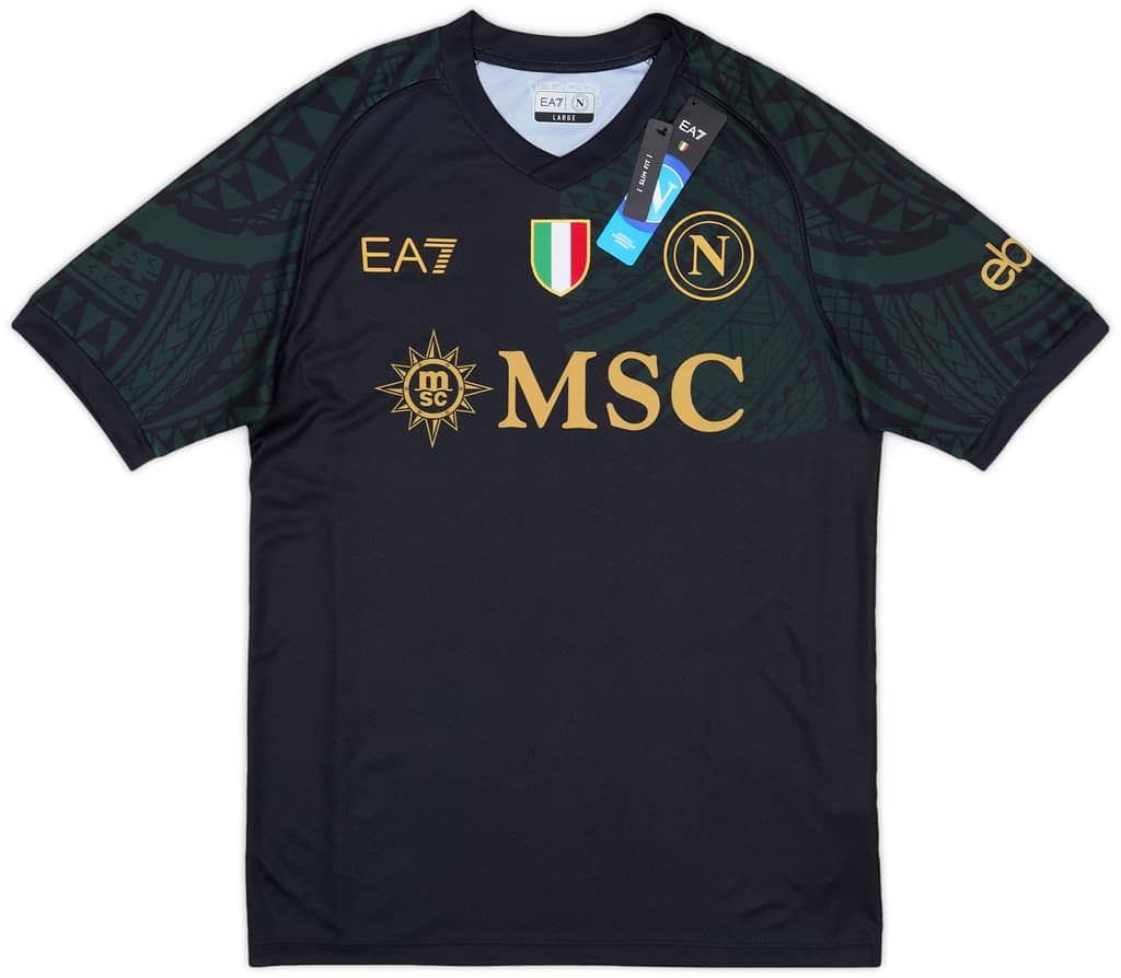 2023-24 Napoli Third Shirt Kvaratskhelia #77 (L)