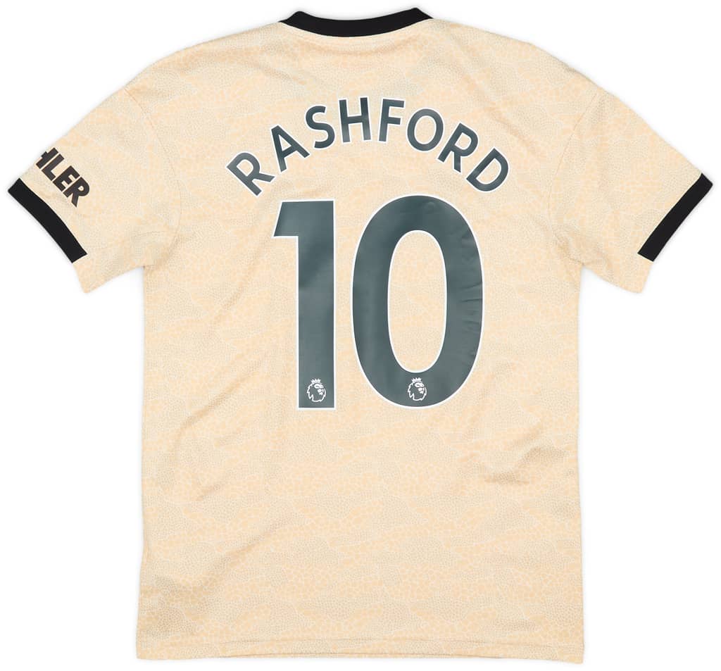 2019-20 Manchester United Away Shirt Rashford #10 - 10/10 - (S)