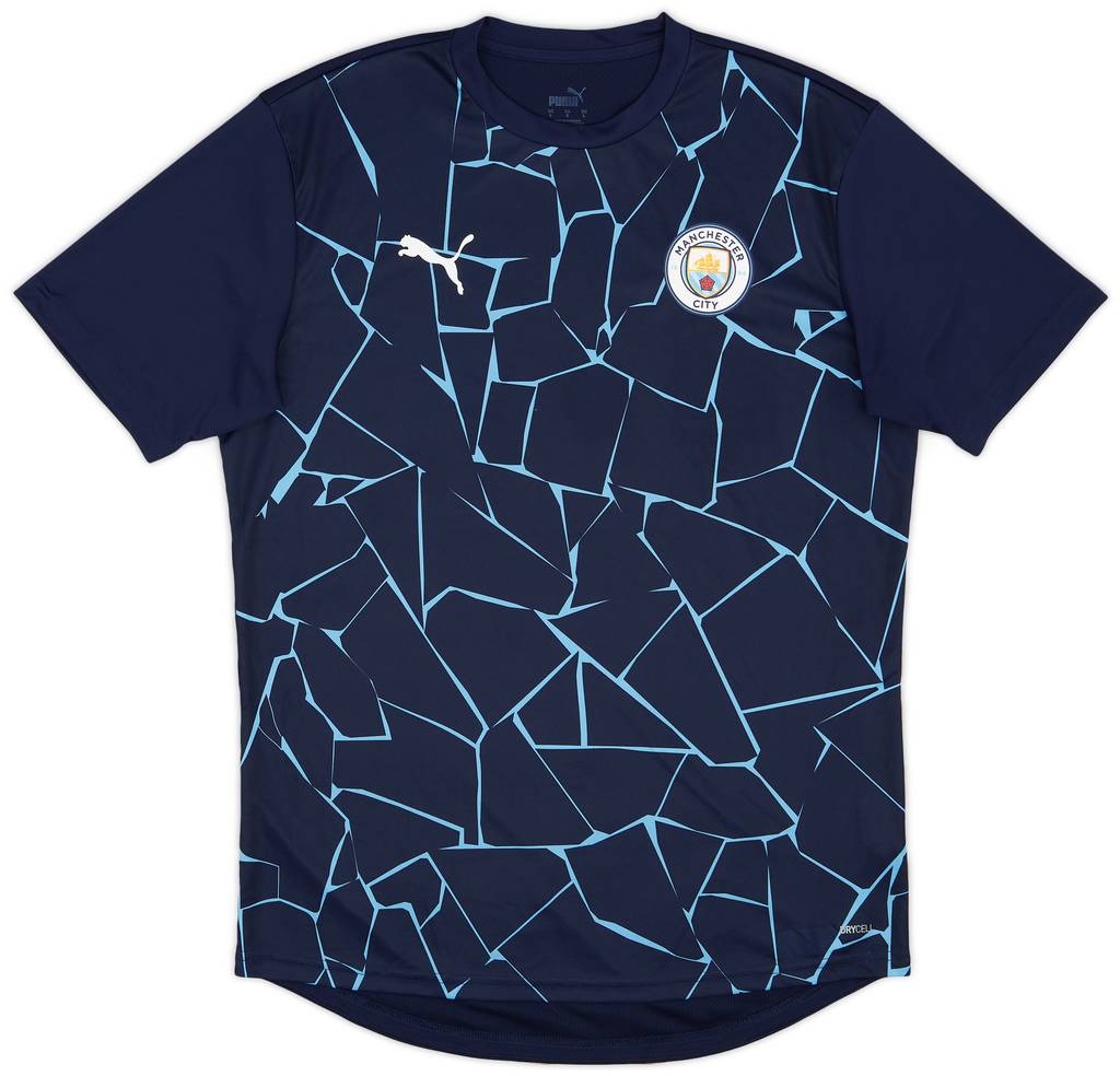 2019-20 Manchester City Puma Training Shirt - 9/10 - (L)