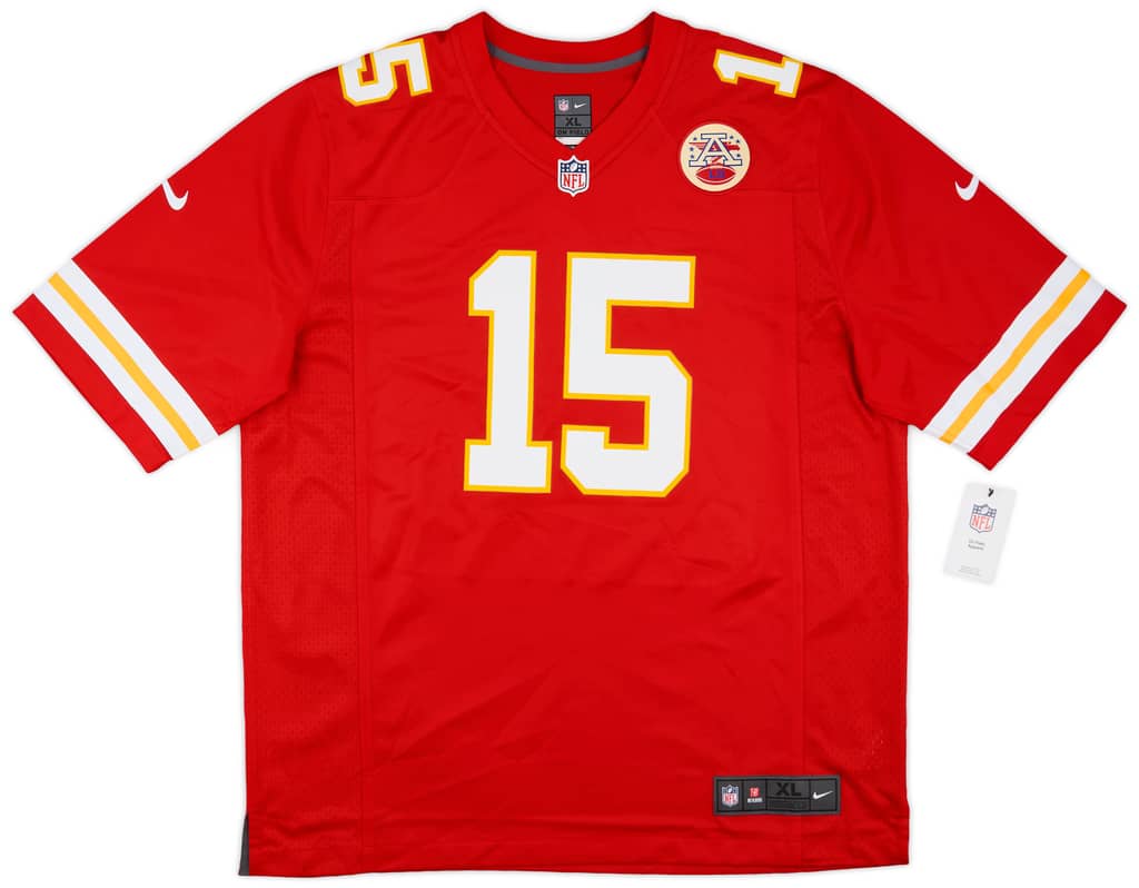 2017-24 Kansas City Chiefs Mahomes #15 Nike Game Home Jersey (XL)