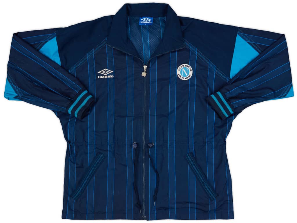 1991-93 Napoli Umbro Track Jacket - 7/10 - (L)