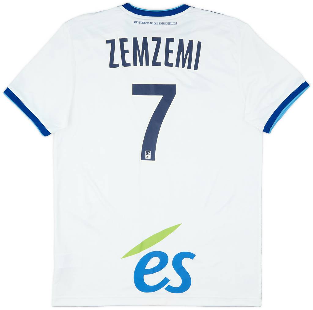 2019-20 Strasbourg Away Shirt Zemzemi #7 - 7/10 - (M)